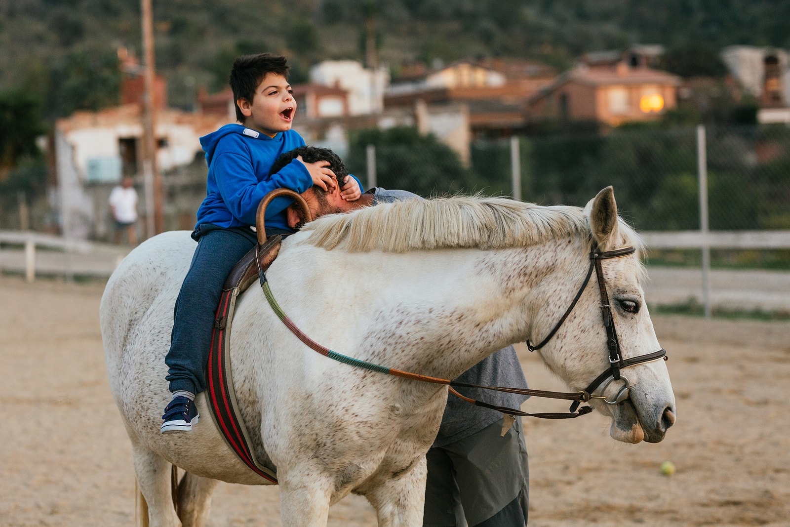 Horse therapy for autism