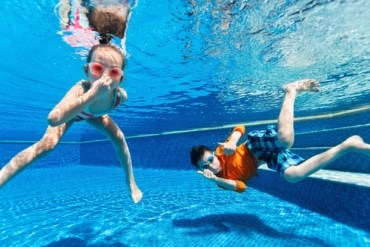 Autistic kids swimming in las Vegas